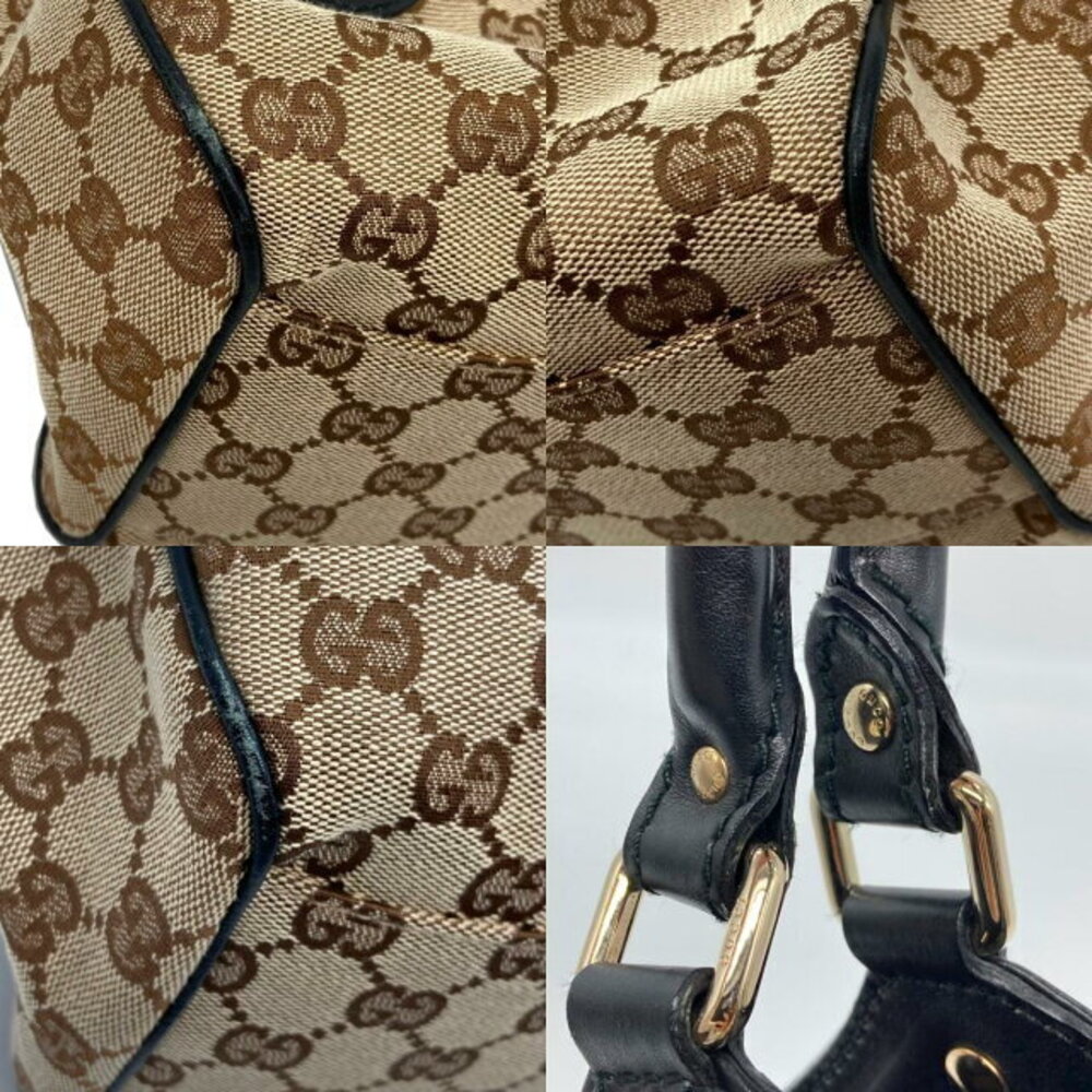 Gucci Brown Tote Bag Canvas GG - Picture 9 of 10